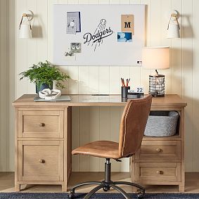 Beadboard Smart Storage Desk (59.5")