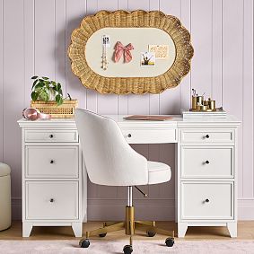 Hampton Smart Flip-Top Vanity Desk (58.5")