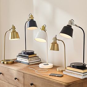Taylor Task Lamp with USB AC