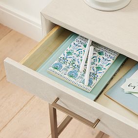 Blaire Writing Desk &amp; Drawer Storage Set (90")