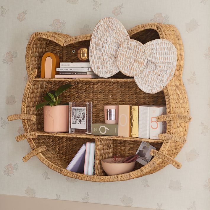 Hello Kitty® Woven Bookcase 42