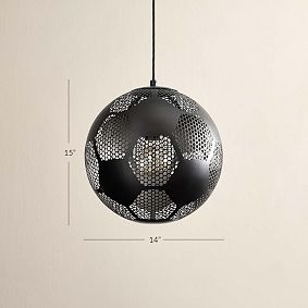 Soccer Ball Pendant (14")