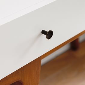 west elm x pbt Modern Desk &amp; Narrow Bookshelf Set