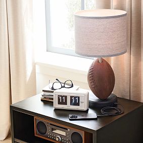 Football Table Lamp with USB (20")