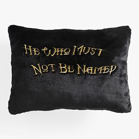 Harry Potter<sup>&trade;</sup> He-Who-Must-Not-Be-Named Pillow