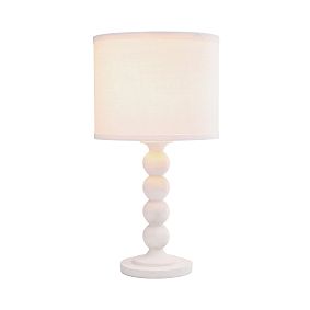 Naturalist Wood Ball Table Lamp (19")