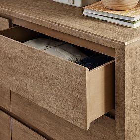 Costa 6-Drawer Wide Dresser (56w x 19d")