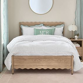 Saltwater Ruffle Check Quilt