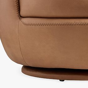 Baseball Glove Swivel Lounge Chair