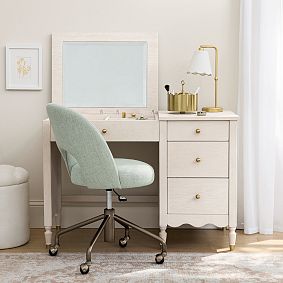 Camille Smart Flip-Top Vanity Desk (44")