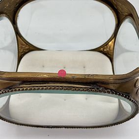 Open Box: LoveShackFancy Bow Jewelry Box - Gold