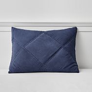 Washed Rapids Faded Navy Standard Sham