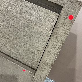 Open Box: Costa 6-Drawer Wide Dresser (56"W x 19"D) - Warm Sand
