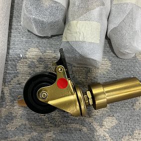 Open Box: LoveShackFancy Beauty Cart (29" x 31") - Gold