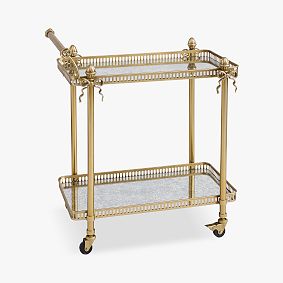 Open Box: LoveShackFancy Beauty Cart (29" x 31") - Gold