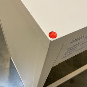 Open Box: Bowen Writing Desk (40") - Simply White