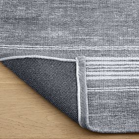 Windward Stripe Washable Rug
