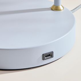 Taylor Task Lamp with USB AC