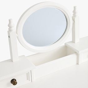 Chris Loves Julia Turned Wood Vanity Desk (40")