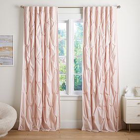 Microfiber Pintuck Noise Reducing Blackout Curtain