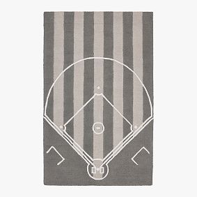 Home Run Baseball Rug