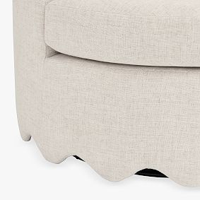 Millie Wavy Swivel Lounge Chair