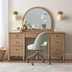 Camille Storage Vanity Desk (60")