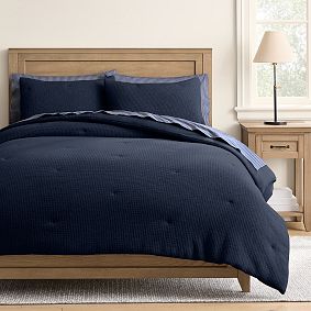 Grid Knit Jersey Comforter