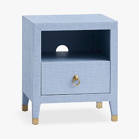 AERIN Raffia Nightstand (19")