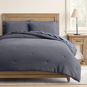 Grid Knit Jersey Comforter