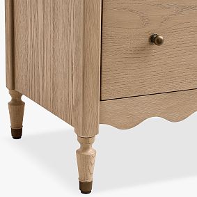 Camille 4-Drawer Tall Dresser (31.5w x 18.5d")