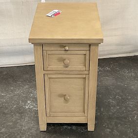 Open Box: Beadboard Breadboard Nightstand (21") - Seadrift