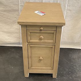 Open Box: Beadboard Breadboard Nightstand (21") - Seadrift