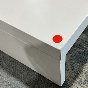 Open Box: Bowen Writing Desk (40") - Simply White
