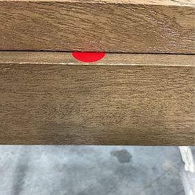 Open Box: Costa Writing Desk (40") - Warm Sand