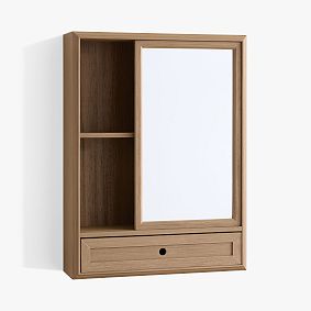 Open Box: Get-Ready Vanity With Sliding Mirror (19.5"W x 26"H) - Seadrift