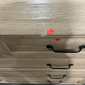 Open Box: Hampton 5 Drawer Dresser (42"W x 21"D) - Seadrift, Antique Bronze