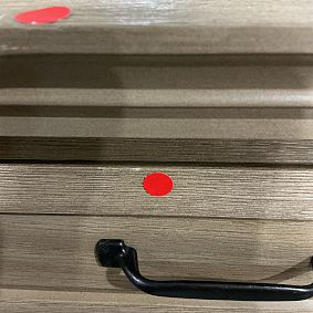 Open Box: Hampton 5 Drawer Dresser (42"W x 21"D) - Seadrift, Antique Bronze