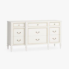 Open Box: Loveshackfancy Parisian 9-Drawer Dresser (63.5"W x 34"H) - Heritage White
