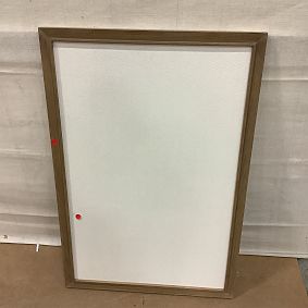Open Box: No Nails Framed Pinboard, Rectangle (24"W x 36"H) -  Seadrift