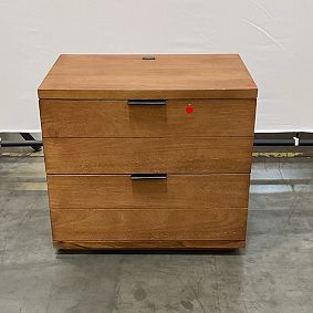 Open Box: Stinson Smart Charging Nightstand (22.5"W x 20"H) - Heirloom Wheat