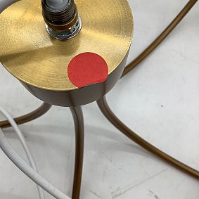 Open Box: Tulip Chandelier - Burnished Brass