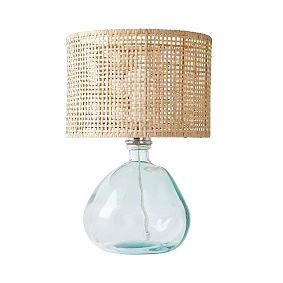 Open Box: Woven Table Lamp - Glass