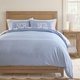 Brynn Chambray Duvet Cover