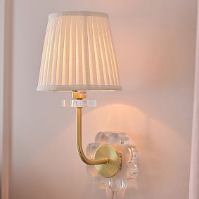 Campbell Flower Plug-In Sconce 