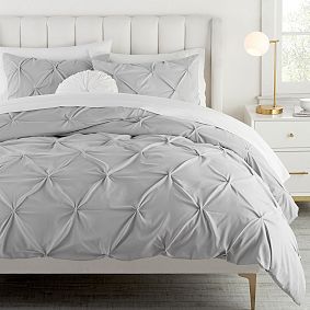 Microfibre Pintuck Duvet Cover