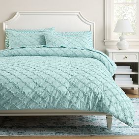 Roller Rabbit Jena Trellis Textured Quilt