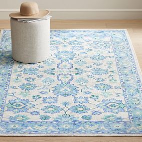 Roller Rabbit Wild Rose Medallion Rug