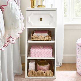 Polished Tall Nightstand (15")