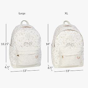 Northfield LoveShackFancy Natural Ditsy Crochet Backpack